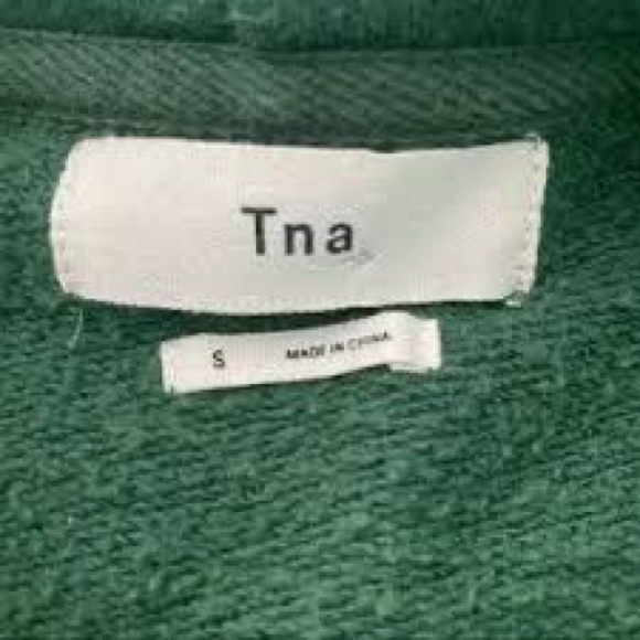 ARITZIA FOREST GREEN HOODIE SIZE SMALL - Picture 2 of 2